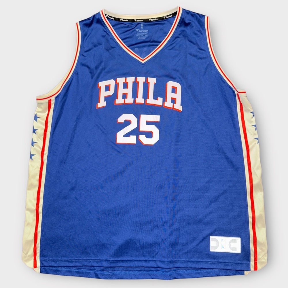Phila 25 Basketball Jersey. 3XL